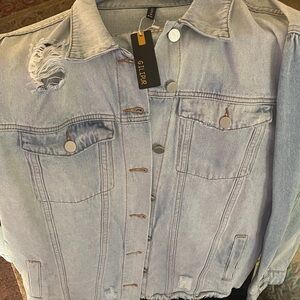 Giltur Light Blue Denim Jacket
